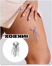 Tatuaggio Temporaneo Semi-Permanente - Premium Facile da Applicare - Dura 1-2 Settimane - 6 x 3 in