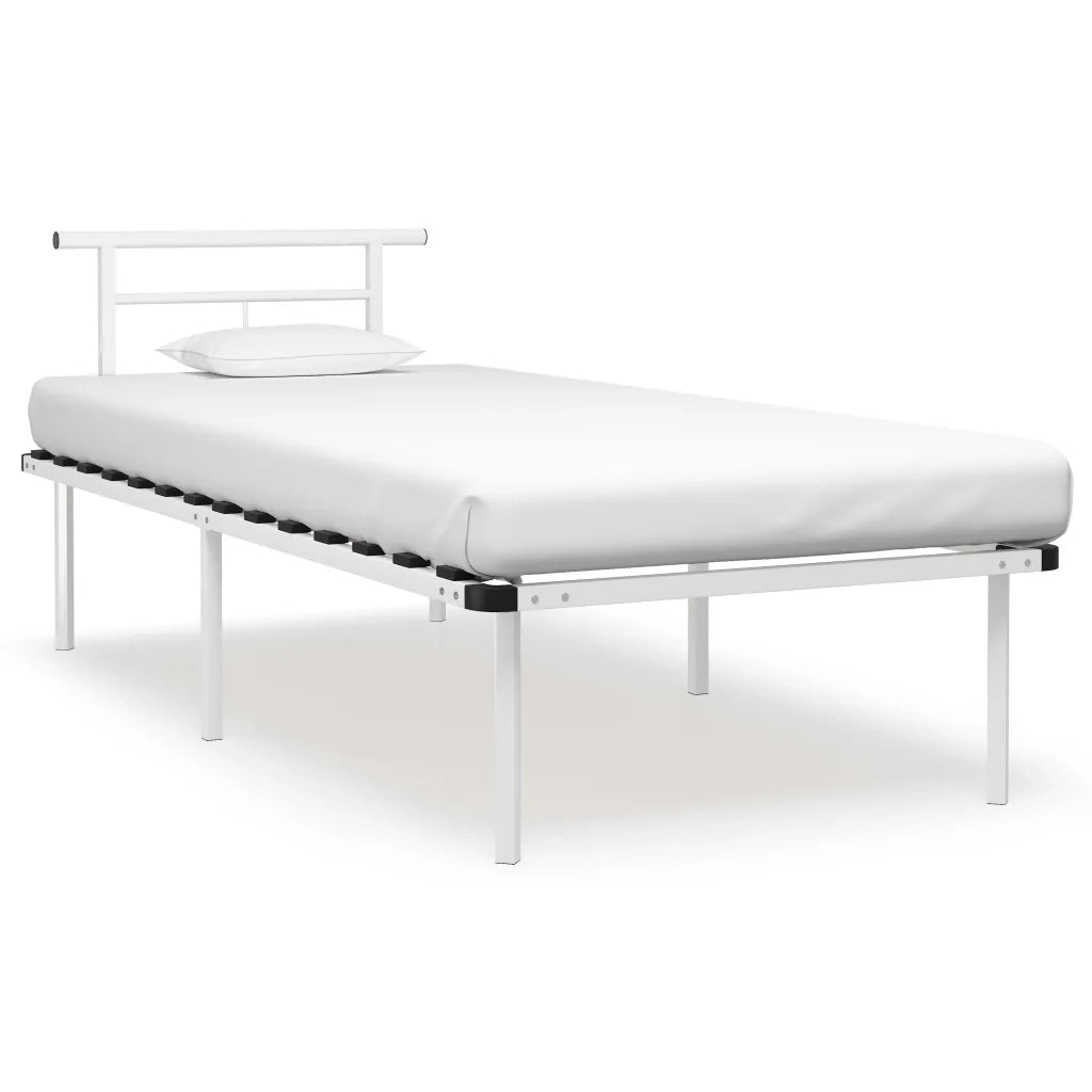 Giroletto Bianco in Metallo 90x200 cm