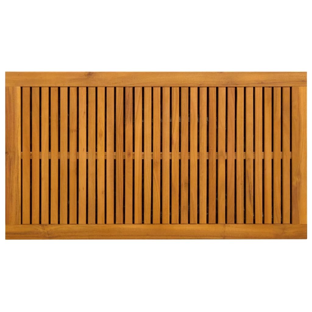 Scatola di Stoccaggio per Giardino 185 L 90 x 50 x 56 cm Nero 42002709