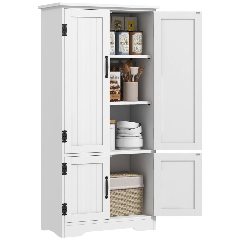 Armadio da Cucina ¨C zephmum ¨C Bianco 60x30x123 cm