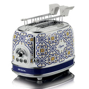 Ariete 155 tostapane capri, 810w, 2 fette, 6 livelli di doratura, vassoio raccogli briciole, funzione defrost, espulsione automatica - ARI155CA