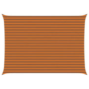 Vela Parasole | Telo Ombra | Vela da ombra solare Arancione e Marrone 7 x 5 m