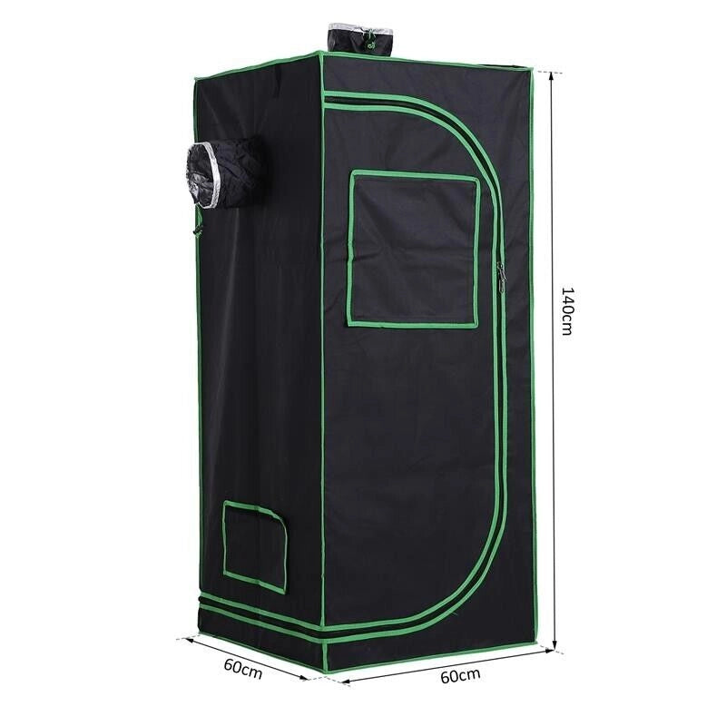 TENDA PER COLTIVAZIONE IDROPONICA GROW TENT 60 X 60 X 140 CM
