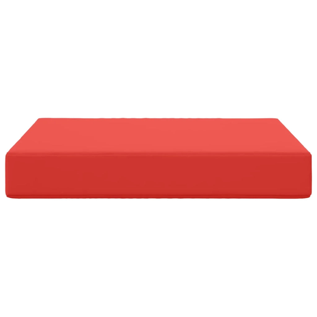 Cuscino per divano da esterno Rosso 60 x 60 x 8 cm Poliestere