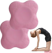 Matte Yogà per Protezione Ginocchia - Antiscivolo - 2 Pezzi - Rosa