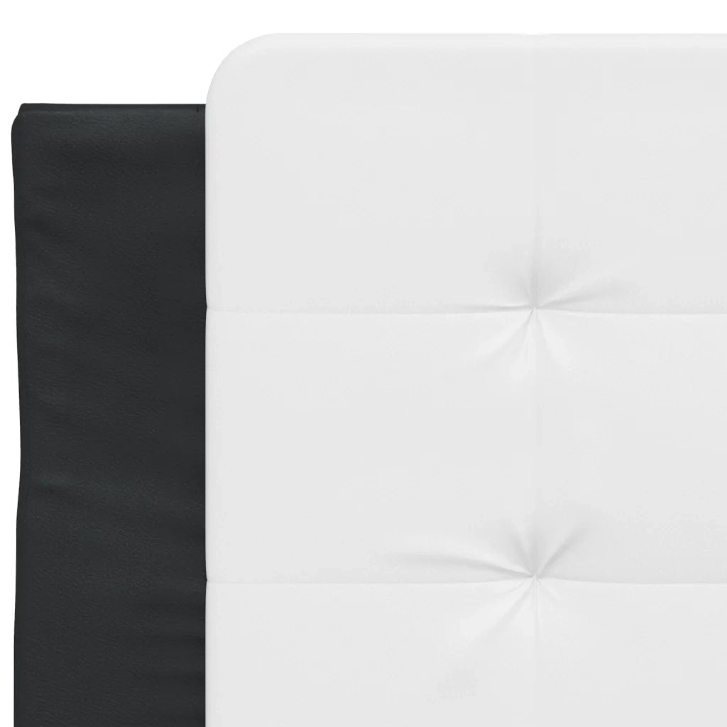 Cuscino Testiera Zadar Nero e Bianco 80 cm in Similpelle CFW7731901