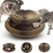 Organo da Caccia 2 in 1 per Gatti con Pianeta per Giocattoli da Tavolo Portatile