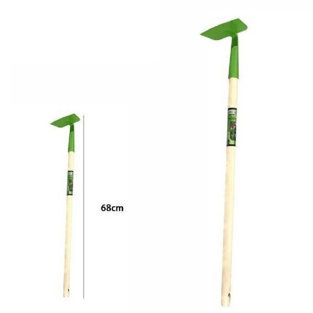Trade Shop - Sarchiatore Completo Con Bastone Legno 68cm Attrezzo Utensile Giardino -