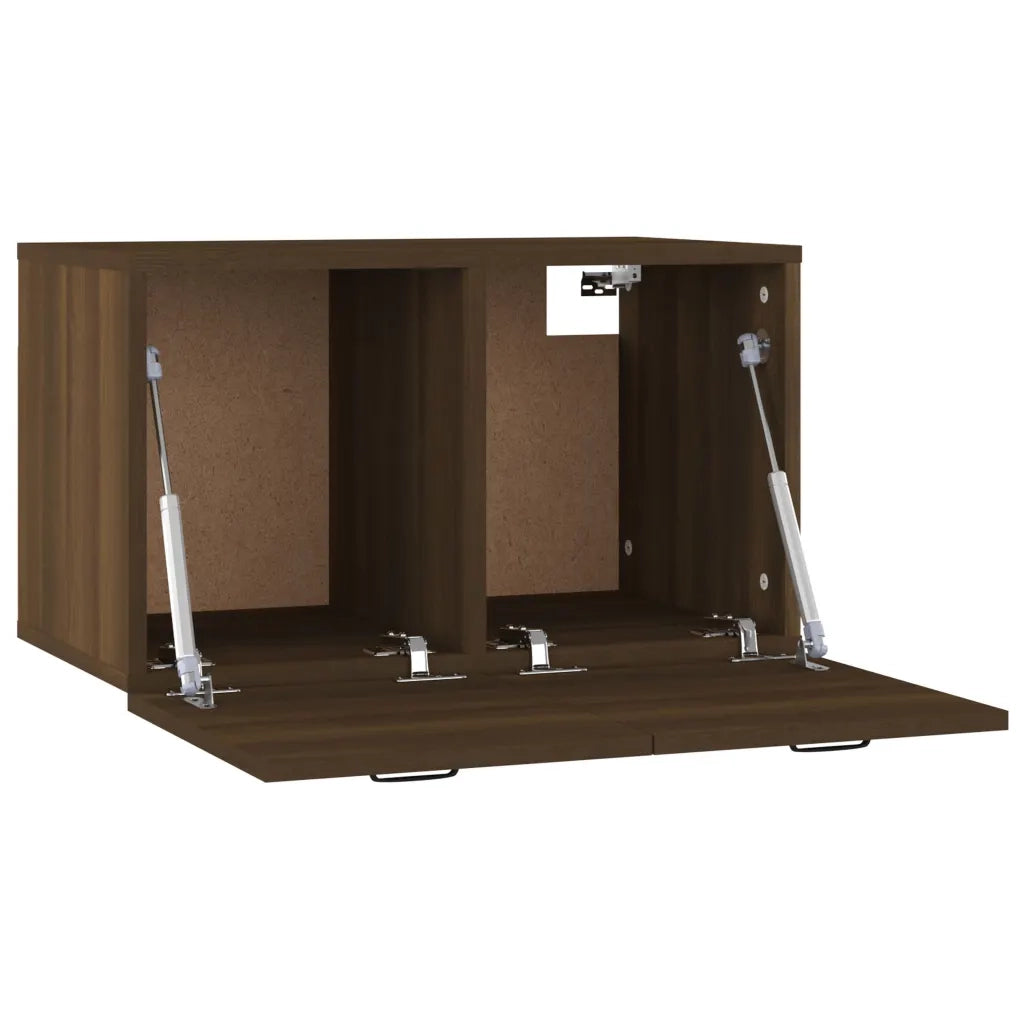 Armadietto a Muro Rovere Marrone 60x36,5x35 Legno Multistrato 817602