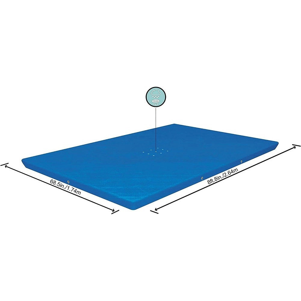 Trade Shop - Telo Copertura Per Piscina Steel Pro 259x170x61cm Fuori Terra Rettangolare 58105 -