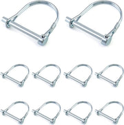Linchetti per Giardino Agricolo - Set da 10 Pezzi - Acciaio di Carbonio - 6 x 50mm