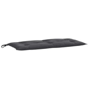 Cuscino Panca | Cuscini per sedie Giardino Antracite M¨¦lange 100x50x7cm Tessuto