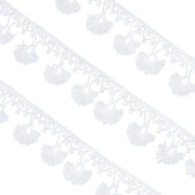 Franjeband 9,14 m - Kwastjes - Decorazione Lint - Naia Boho - Poliestere - 40 mm Larghezza - Decorativo Lint