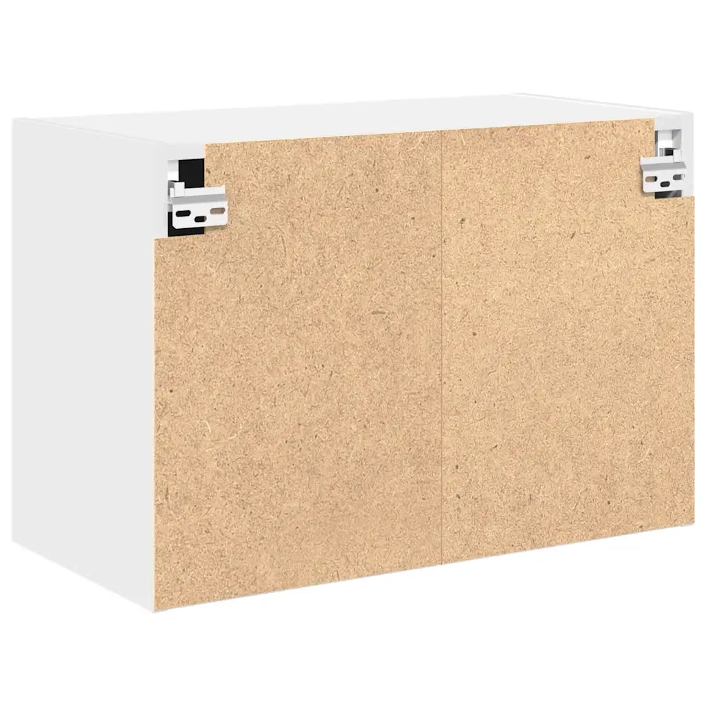 vidaXL Pensile per Garage Bianco in Legno Multistrato