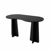 Scrivania in legno "infinita" 120 x 60 x 75 cm - Nero