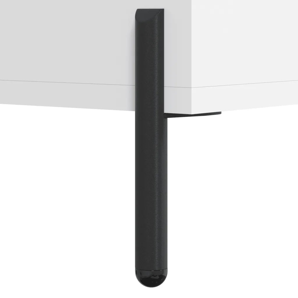Credenza | Madia | Buffet da pranzo | Armadio da pranzo Bianca 69,5x34x180 cm in Legno Multistrato