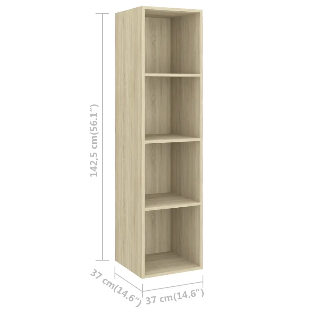Set Porta TV 2 pz Rovere Sonoma in Truciolato cod mxl 18625