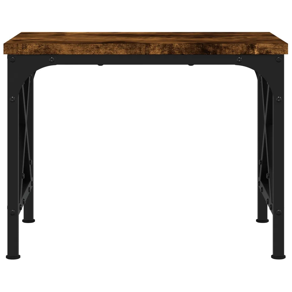 Supporto Stampante Rovere Fumo 40x30x31 cm Legno Multistrato 833987