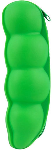 Tas per bambino, carino, materiale siliconico, grande capacità, multifunzionale, forma arrotondata, 20 * 5 * 5cm, verde