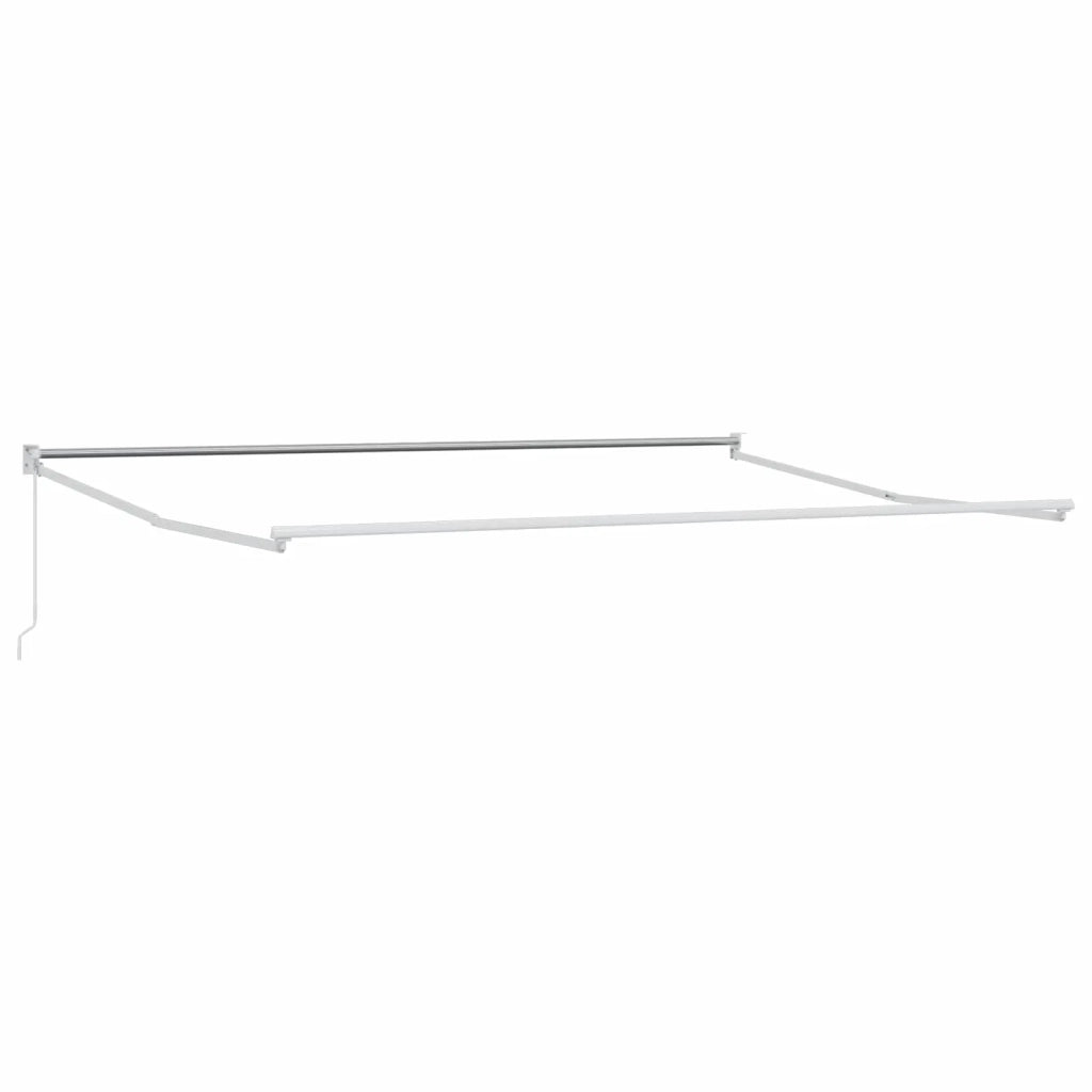 Tenda da Sole | Tenda retrattile Blu e Bianco 4 x 2 m