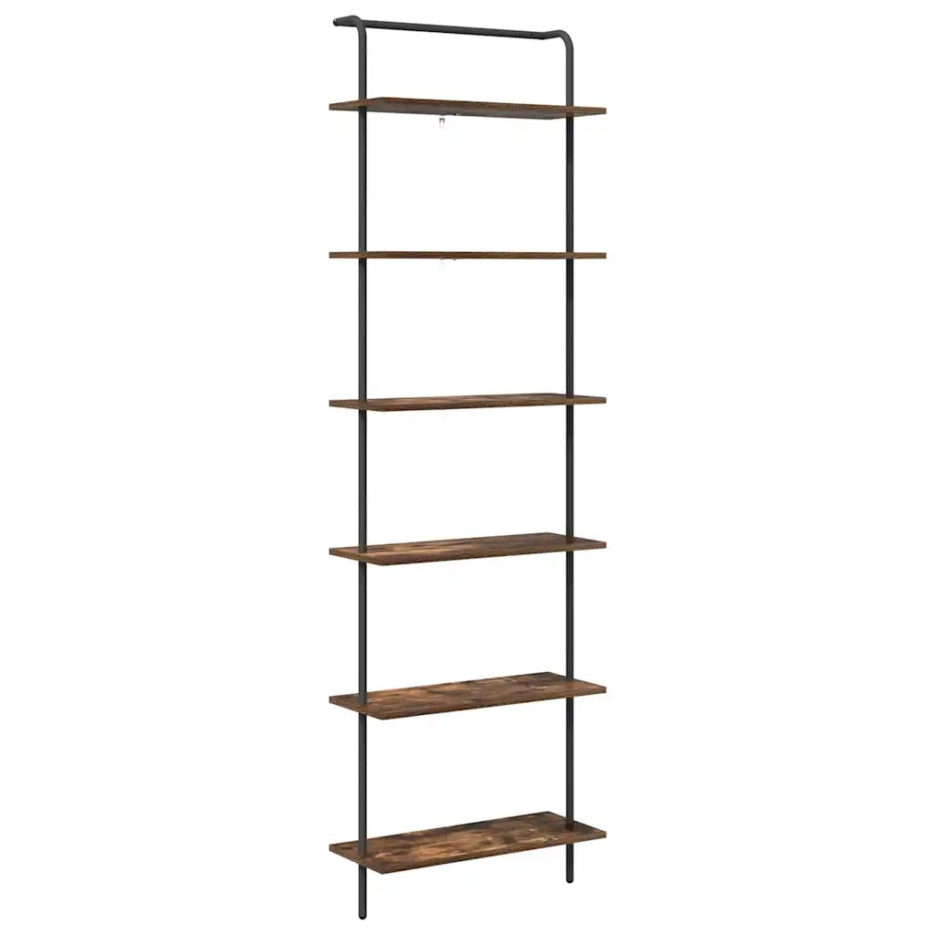 Libreria Rovere fumé 60 x 24 x 203 cm Legno multistrato 879973
