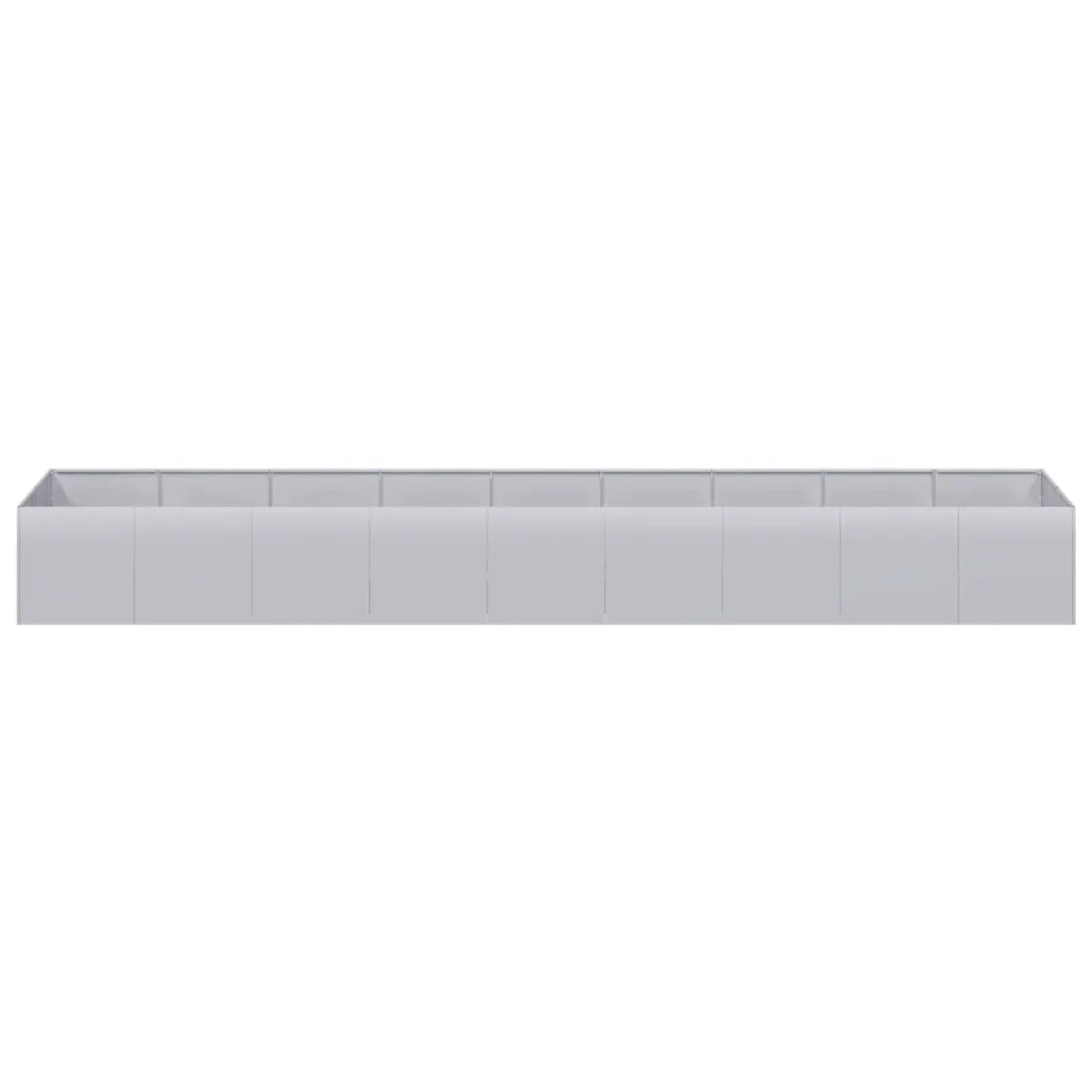 Fioriera 360x80x40 cm in Acciaio Zincato 860771