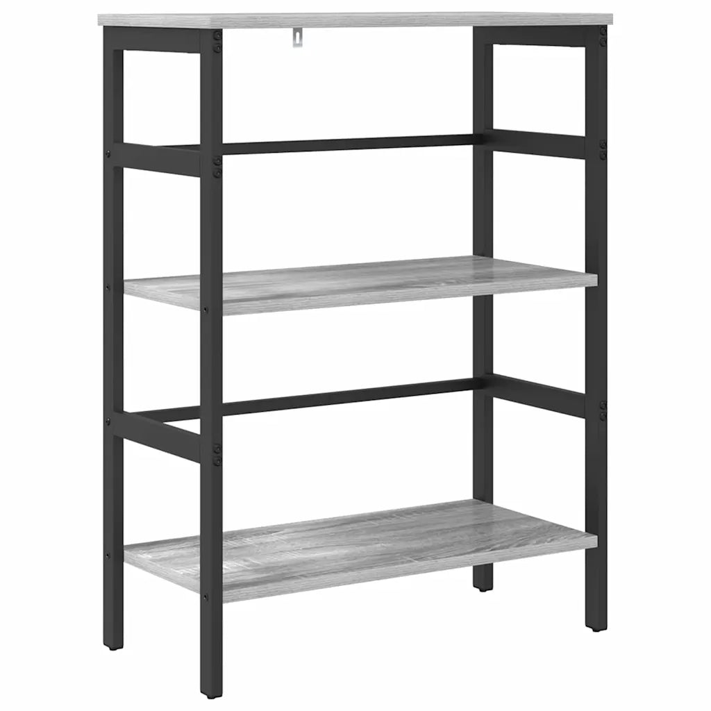 Libreria Grigio Sonoma 60 x 29,5 x 81 cm Legno multistrato