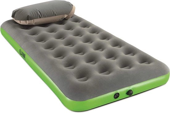 Air Mattress Singolo con Pompata per Compresione di Cuscino - 188 x 99 x 22 cm