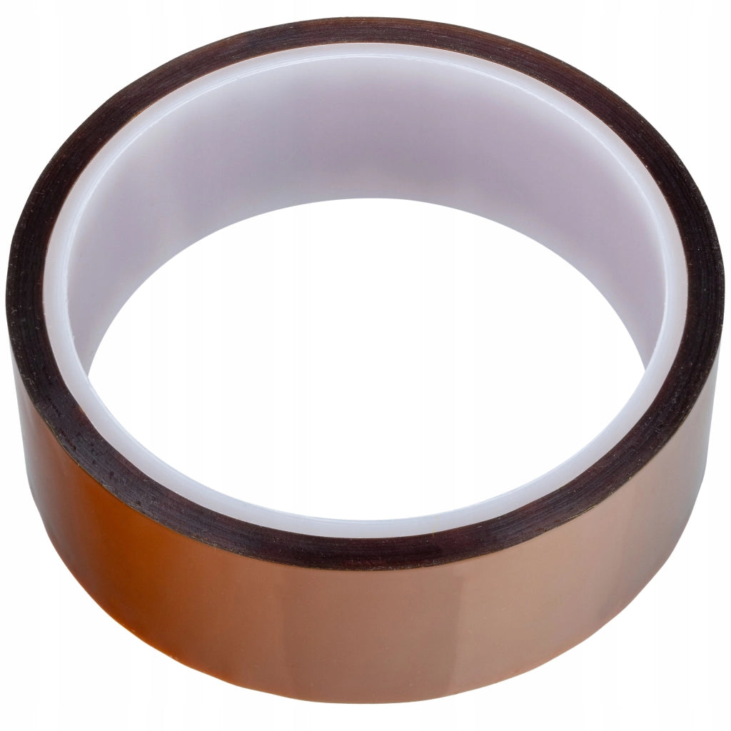 Nastro Kapton 40mm x 33m – Alta Resistenza Termica 240°C | Spessore 0,05mm, Adesivo Silicone