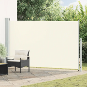 Tenda Laterale Retrattile per Patio 180x314 cm Crema 313400