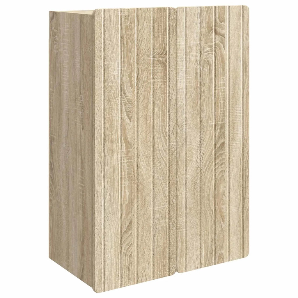 Mobiletto a muro Rovere Sonoma 66 x 34,5 x 92 cm 898227