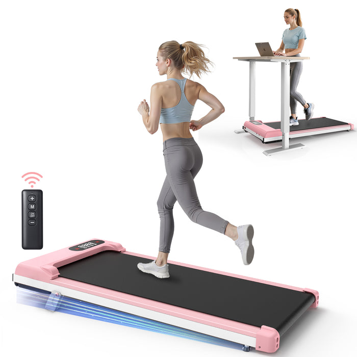 Tapis roulant elettrico inclinato RATTANTREE, tappetino da passeggio da 1 a 8 km/h con telecomando, per casa e ufficio, 2,5 CV, capacitï¿½ï¿½ 140 kg