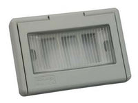 involucro vuoto da incasso portafrutti 3p portello a finestra ip44 - mm.122 cod:ferx.fer87766