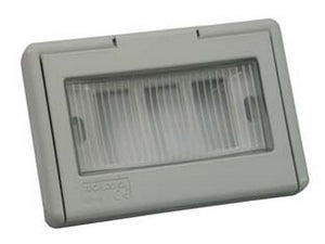 involucro vuoto da incasso portafrutti 3p portello a finestra ip44 - mm.122 cod:ferx.fer87766