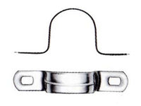 gaffetta cavallotto a due fori - ø mm.13 - asole mm.7x4,2 cod:ferx.fer435154