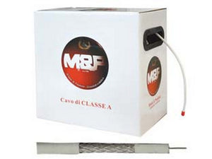 cavo coassiale tv digitale satellitare ø mm.5 tipo extra - ø mm.5 cod:ferx.fer9331