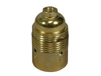 portalampada e27 in acciaio ottonato  cod:ferx.fer88978