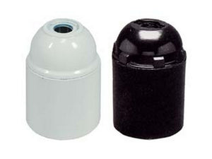 portalampada e27 termoplastico liscio - colore nero cod:ferx.fer88893