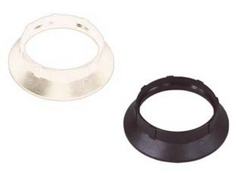 ghiera termoplastica per portalampada e14 - colore nero cod:ferx.fer88961