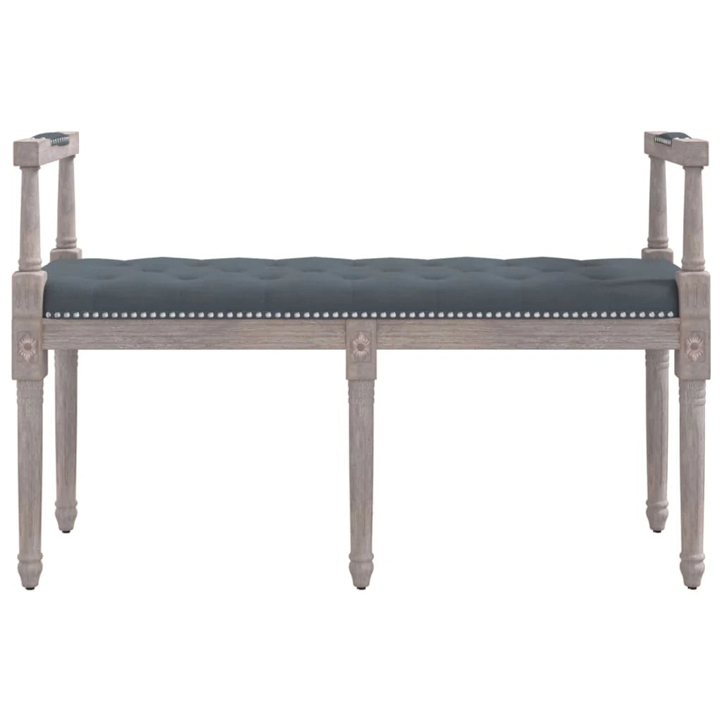 Panca 110 x 40 x 70 cm velluto grigio scuro 02_0010465