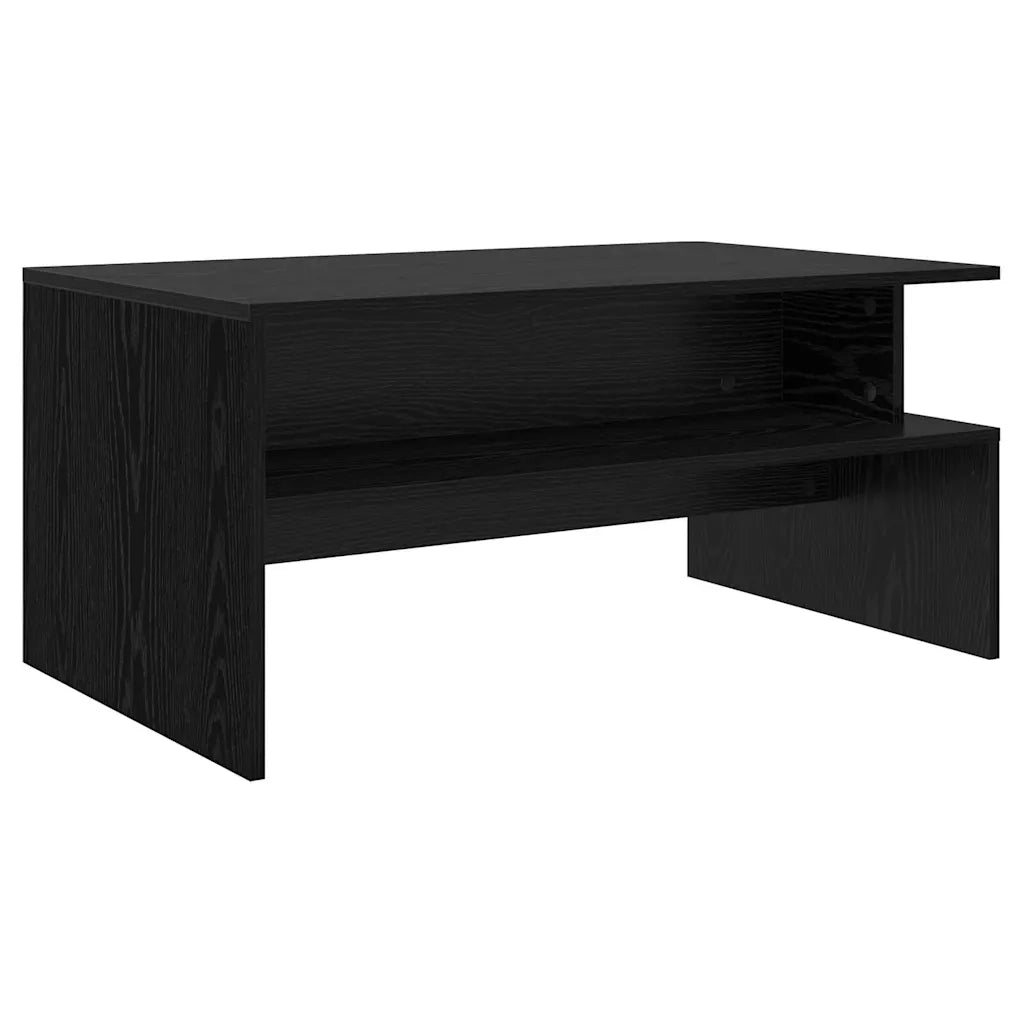 Tavolino da salotto Rovere Nero 90 x 55 x 42,5 cm 875157