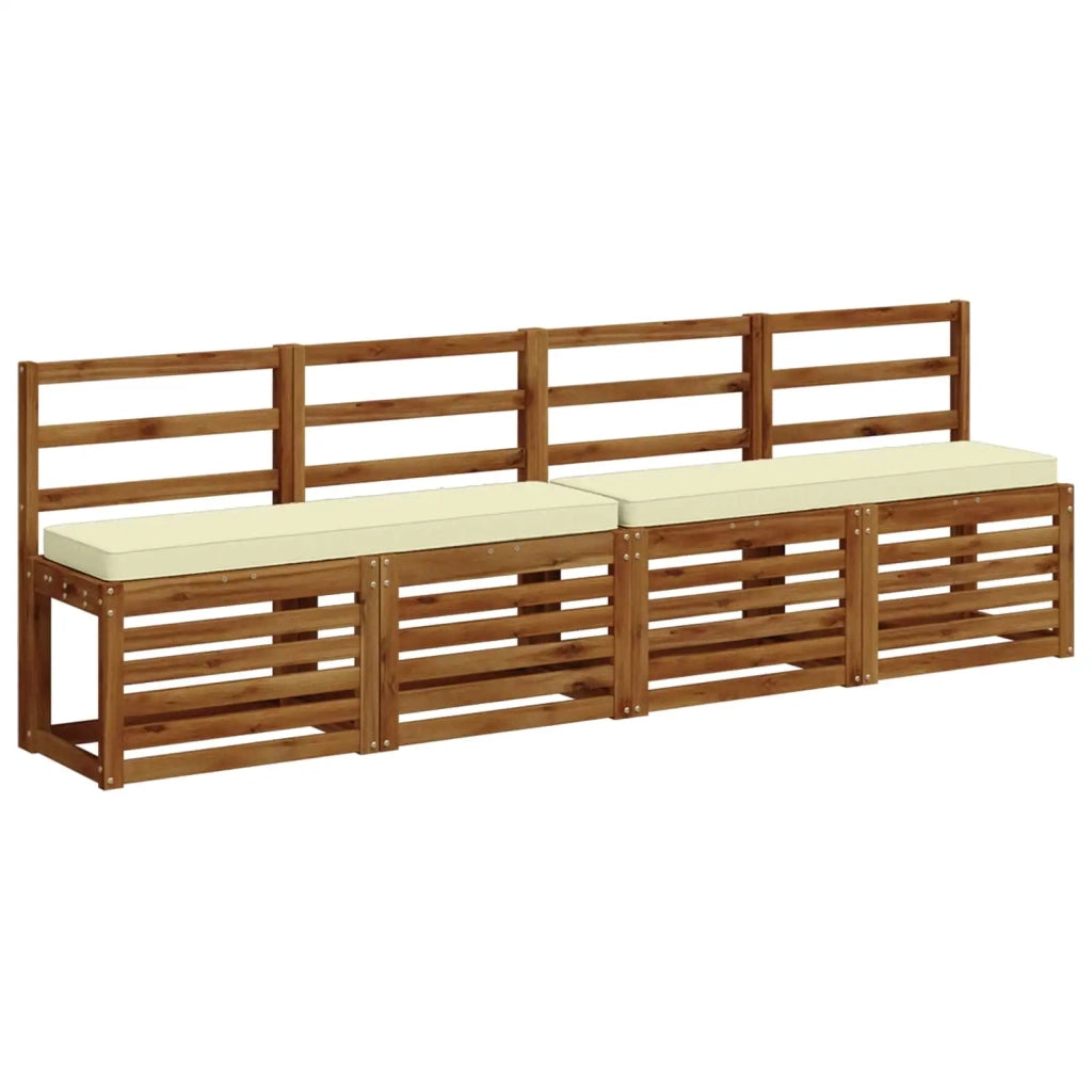 Cuscini per Panchina a 2 Pezzi VUGHT 2 pcs 100% Poliestere 950565