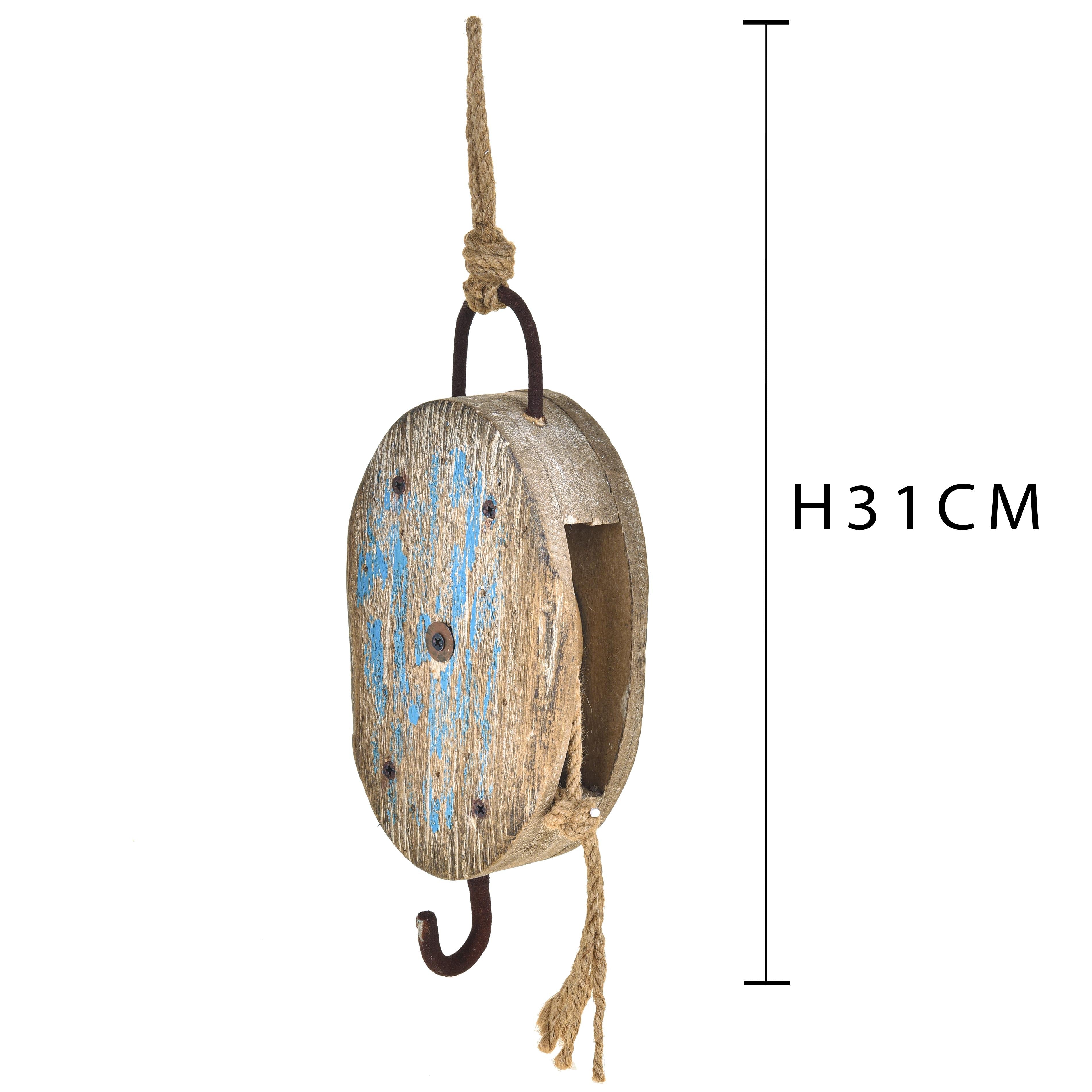 Decoro Marina Legno H 31 cm