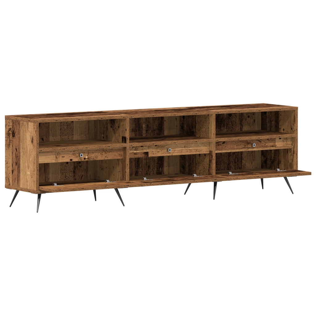 mobile TV in legno vecchio 150x30x44,5 cm in legno ingegnerizzato