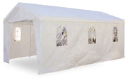 Tendostruttura 4x8m in Metallo Morel Garage Bianco