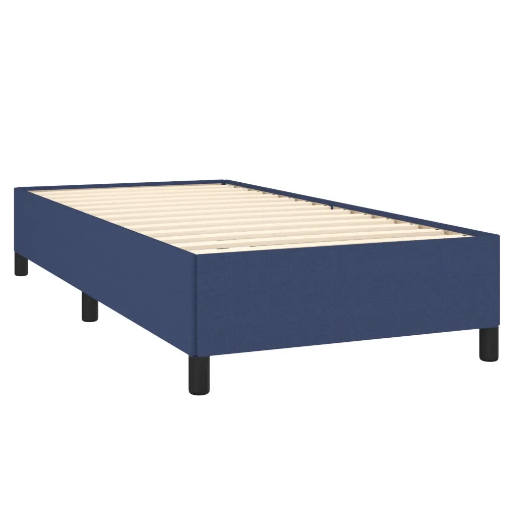 Giroletto senza Materasso Blu 100x200 cm in Tessuto 347048