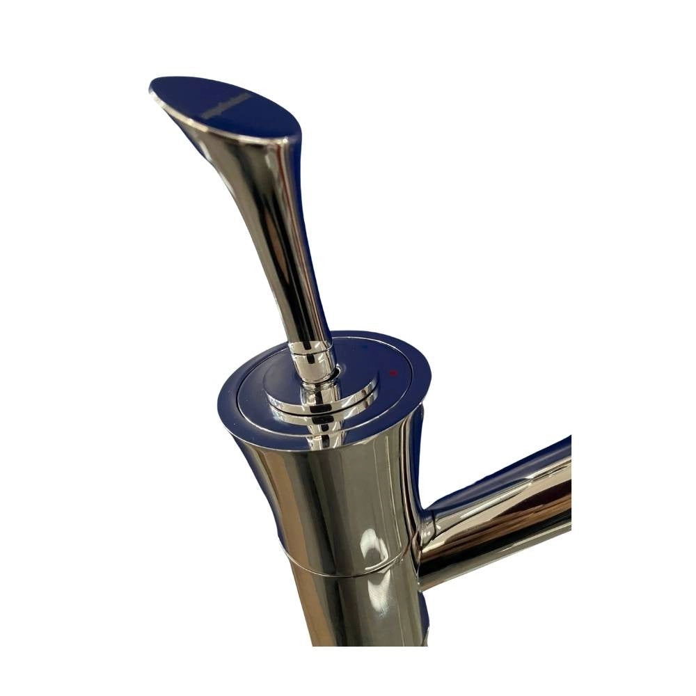 Rubinetto Cucina Miscelatore Monocomando Lavello Girevole in Ottone Regina  Cromato