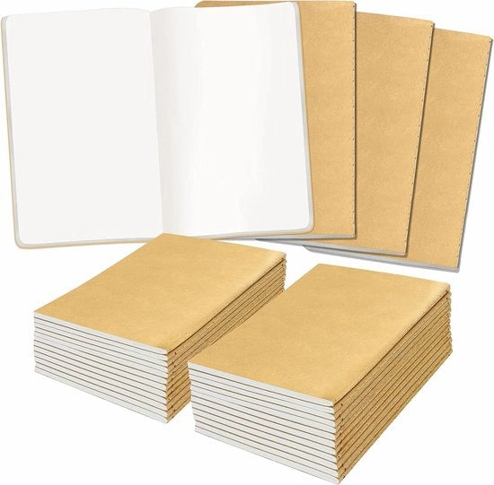 Notizario per ufficio e casa - 48 pagine - copertina in cartone - 10 x 14,5 cm