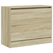 Scarpiera mobiletto portascarpe mobile per ingresso/corridoio/soggiorno legno Sonoma 80 x 34 x 63 cm marrone legno ingegnerizzato 02_0021733