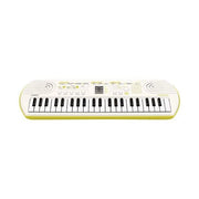 Tastiera musicale casio sa 80 white e yellow - 4971850321200